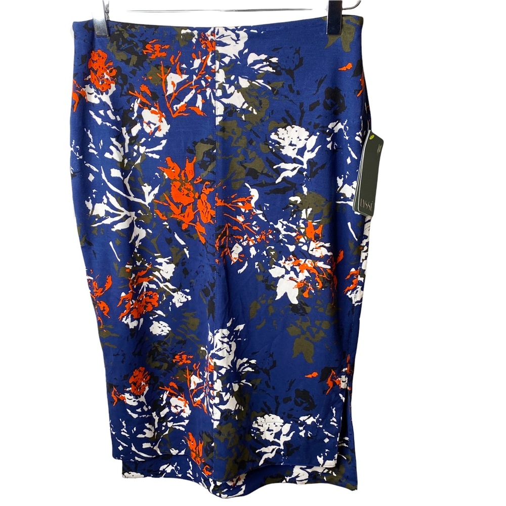 NWT Lysse Fit Palm Floral Multi High Waisted Pencil Skirt Medium - Picture 2 of 8